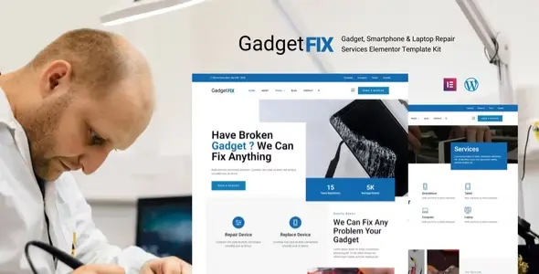 GadgetFIX – Gadget, Smartphone & Laptop Repair Services Template Kit