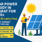 Interest Subsidy for Solar and Renewable Power Plants (Captive Use) to MSMEs in Gujarat